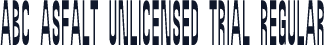 ABC Asfalt Unlicensed Trial Regular