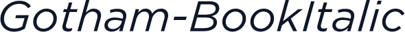 Gotham-BookItalic