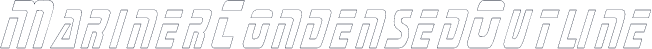 MarinerCondensedOutline