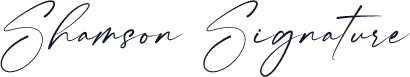 Shamson Signature