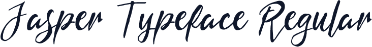 Jasper Typeface Regular