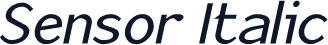 Sensor Italic
