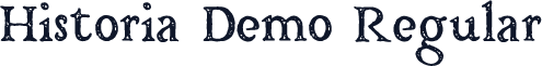 Historia Demo Regular