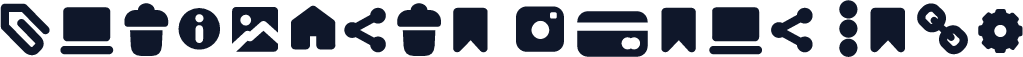 Antipasto Icons Bold