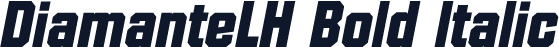 DiamanteLH Bold Italic