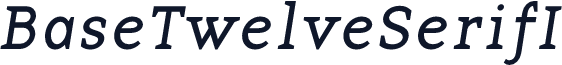 BaseTwelveSerifI