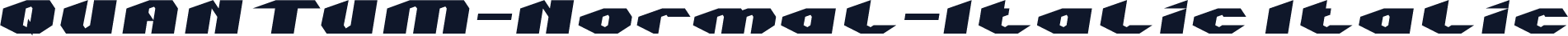 QUANTUM-Normal-Italic Italic