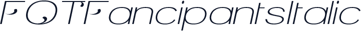 FOTFancipantsItalic