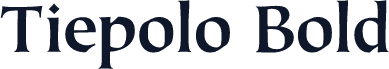 Tiepolo Bold