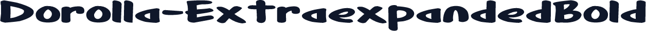 Dorolla-ExtraexpandedBold