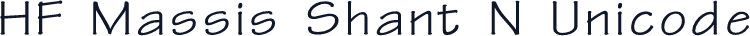 HF Massis Shant N Unicode