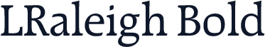 LRaleigh Bold