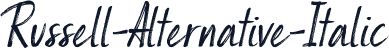 Russell-Alternative-Italic