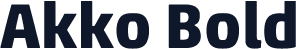 Akko Bold