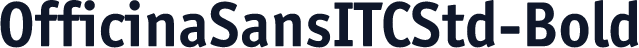 OfficinaSansITCStd-Bold