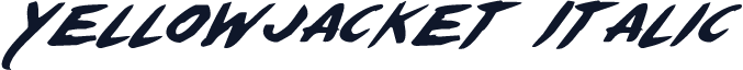 Yellowjacket Italic