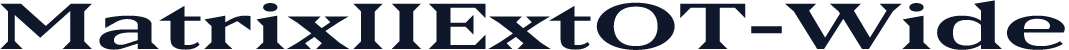 MatrixIIExtOT-Wide