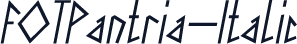 FOTPantria-Italic