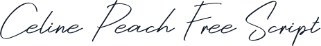Celine Peach Free Script