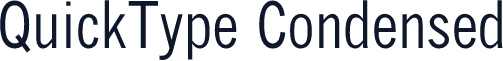 QuickType Condensed