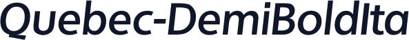 Quebec-DemiBoldIta