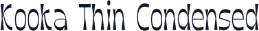 Kooka Thin Condensed