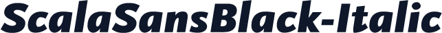 ScalaSansBlack-Italic