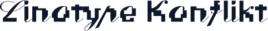 Linotype Konflikt