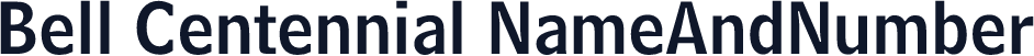 Bell Centennial NameAndNumber