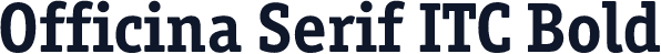 Officina Serif ITC Bold
