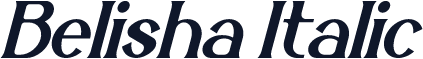 Belisha Italic