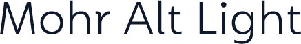 Mohr Alt Light