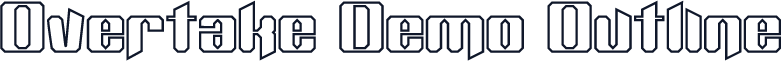 Overtake Demo Outline