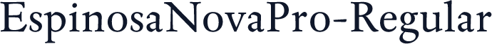 EspinosaNovaPro-Regular