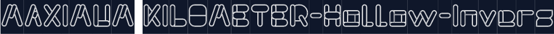 MAXIMUM KILOMETER-Hollow-Invers