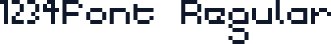 1234Font Regular