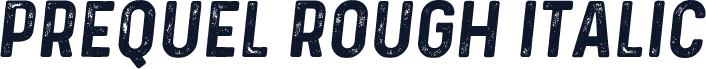 Prequel Rough Italic