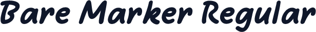 Bare Marker Regular