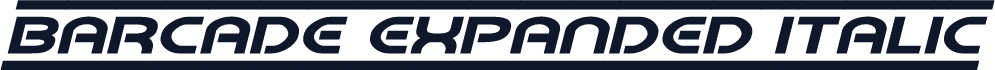 Barcade Expanded Italic