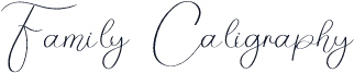 Family Caligraphy