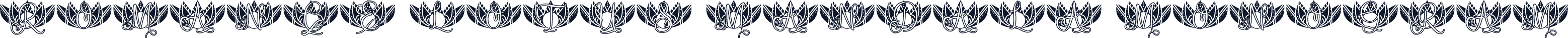 Romance Lotus Mandala Monogram