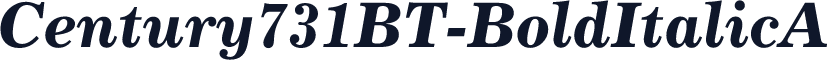 Century731BT-BoldItalicA
