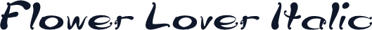 Flower Lover Italic