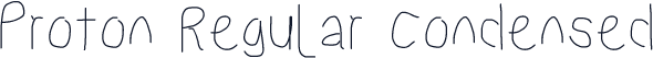 Proton Regular Condensed