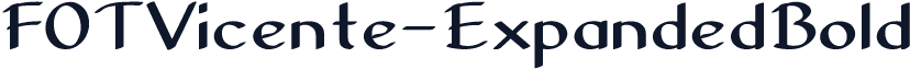 FOTVicente-ExpandedBold