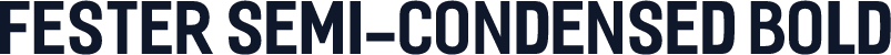 Fester Semi-condensed Bold