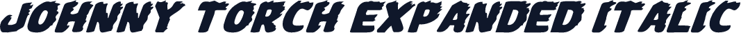 Johnny Torch Expanded Italic