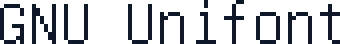 GNU Unifont