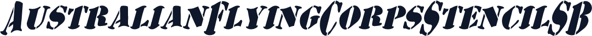 AustralianFlyingCorpsStencilSB