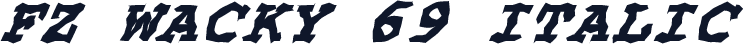 FZ WACKY 69 ITALIC